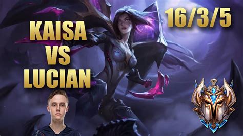 XL Jeskla Kaisa Adc Vs Lucian KR Challenger Patch 9 20 YouTube