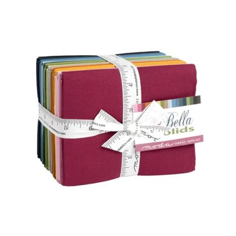 New Bella Solids Fat Quarter Bundle 20pc Moda Fabrics My Favorite