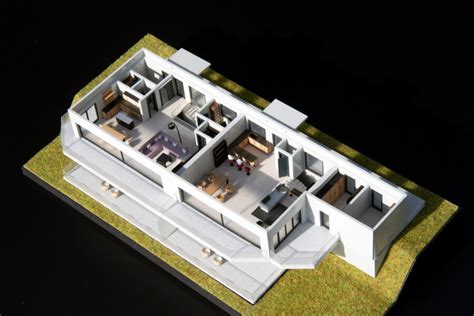 Demountable House Scale Model Architectural Model Makers