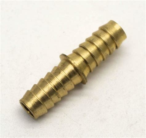 British Made 6Mm Brass Hose Repair Fitting 6Mm Hose Connector (10 ...