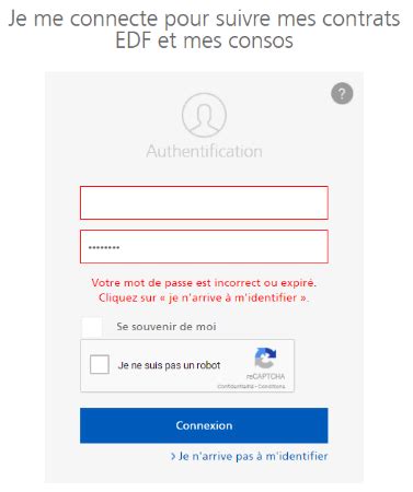 Edf Mon Compte Connexion Et Utilisation De L Espace Client