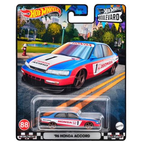 風火輪 Hot Wheels 林蔭大道 膠胎 本田 雅哥 96 HONDA ACCORD 蝦皮購物