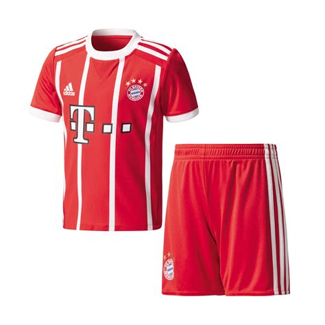 Adidas Trikot Fc Bayern M Nchen Heimtrikot Minikit Rot Kinder