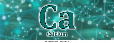 Ca Symbol Calcium Chemical Element On Stock Illustration 2080196503 | Shutterstock