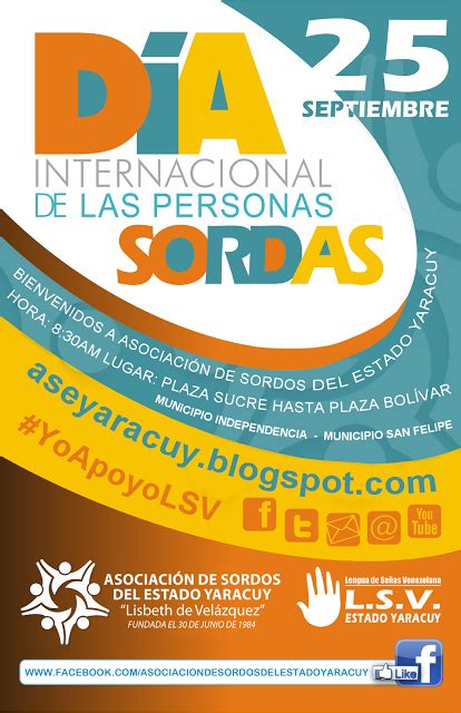 Asociaci N De Sordos Del Estado Yaracuy Bienvenidos A Todos Sordas