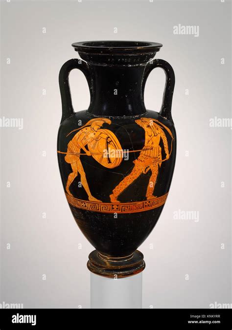 Terracotta Nolan Amphora Jar Period Classical Date Ca B