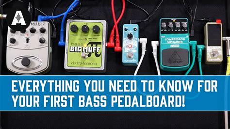 Lets Build A Budget Bass Pedalboard Everything You Need To Know For Your First Bass