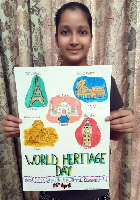 Update More Than 178 World Heritage Day Poster Drawing Latest