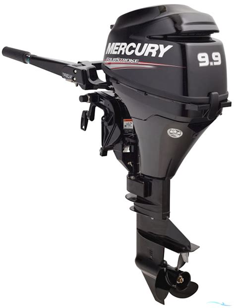 Hp Mercury F M Short Shaft Stroke Tiller Control Outboard Motor