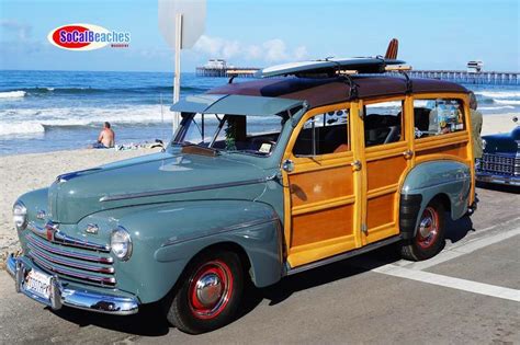 Woodie surf wagon Oceanside Pier San Diego County | Woody wagon, Woodies, Best classic cars