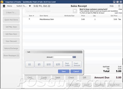 Intuit Quickbooks Point Of Sale Pro Pos Software