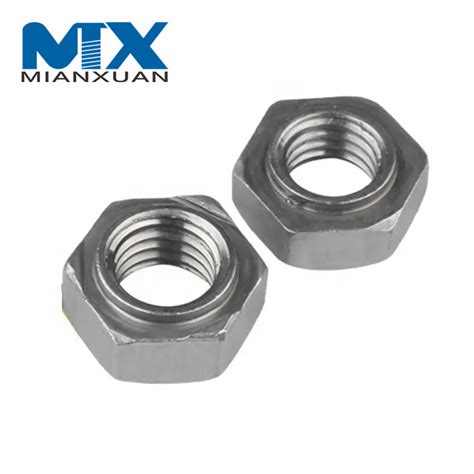 Stainless Steel Locking Nuts Hexagon Weld Nuts With Favorable Discount