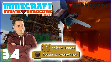 MA VIE CONTRE UN PLASTRON EN NETHERITE MINECRAFT SURVIE HARDCORE S2