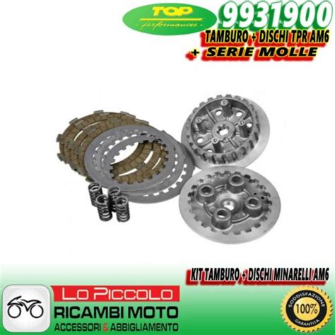 9931900 KIT FRIZIONE COMPLETA TAMBURO DISCHI TPR PER AM6 50 RS RX DT