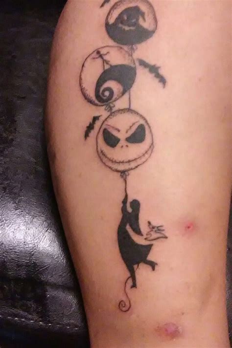 Simple Nightmare Before Christmas Tattoos