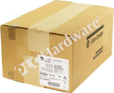 PLC Hardware: Allen-Bradley 2711-K6C15 PanelView 600 Color/Key/CNet/RS ...