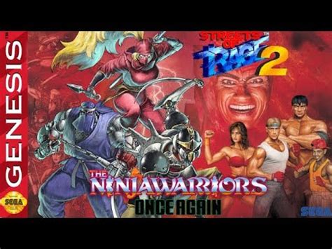 Streets Of Rage 2 Hack The Ninja Warriors YouTube