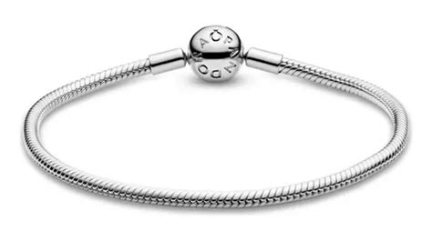 Pulsera Pandora Flexible Cierre Rendondo Plata Ale Meses Sin Inter S