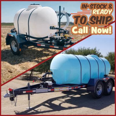 Your Lucky Day We Have And Water Trailers In Stock And Ready