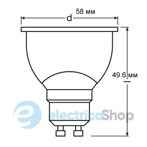 Лампа світлодіодна Osram Led Superstar Par16 50 36° 5 5 W 827 2700 K