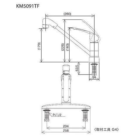 ゾロ目クーポン対象ストア Km5091tf Kvk流し台用シングルレバー式シャワー付混合栓 一般地仕様 送料無料 Kvk