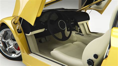 Lamborghini Murcielago Interior View by PaulChambers3D on DeviantArt