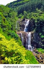 Nuwara Eliya Waterfalls: Over 3 Royalty-Free Licensable Stock ...