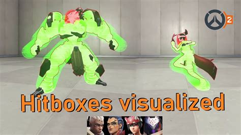 OW2 Hero Hitboxes Sojourn Junker Queen Kiriko Ramattra YouTube