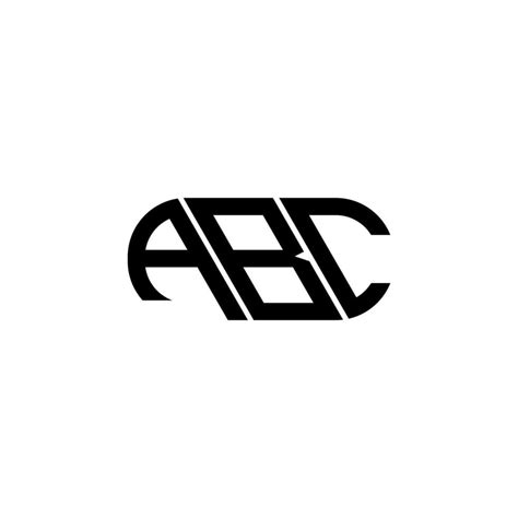 ABC letter logo design. ABC creative initials letter logo concept. ABC ...