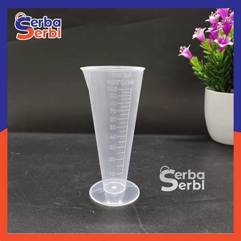 Jual Serbaserbi Gelas Ukur Gelas Takar Kerucut Plastik Ml Gelas