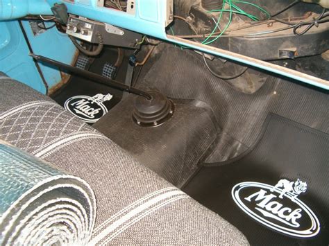Mack Floor Mats Installed Viewed From Passenger Side Bmt Members