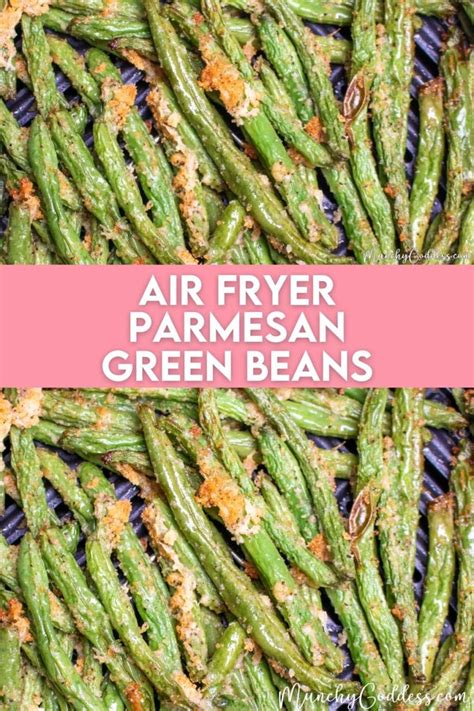 Air Fryer Parmesan Green Beans Recipe