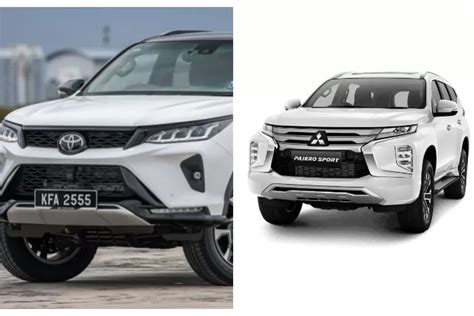 Perbandingan Antara Mobil Pajero Sport Dan Mobil Fortuner Mana Yang