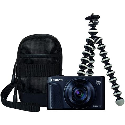 Canon Powershot Sx 740 Hs Travel Kit Negra