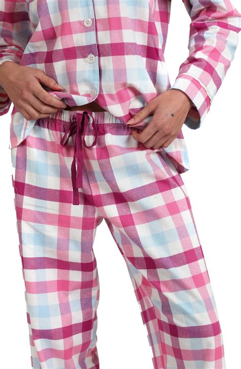 Papinelle Plaid Organic Cotton Pajamas Nordstrom