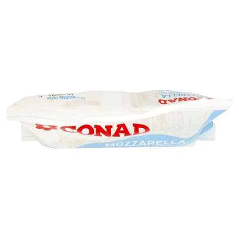 Mozzarella Con Fermenti Lattici Vivi 125 G Conad Conad