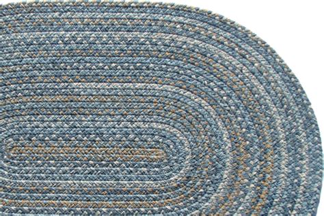 Lowcountry Blue - Wool Braided Rug