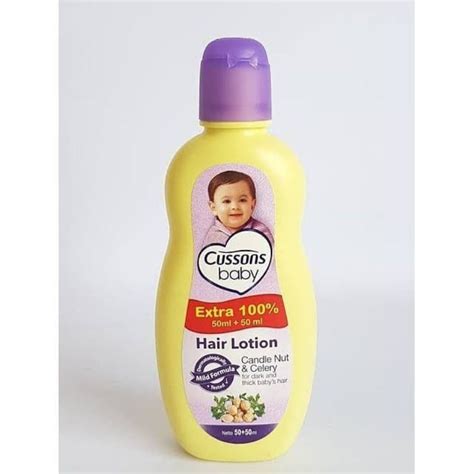 Jual Cussons Baby Candle Hair Lotion Nut Celery 50 50ml Shopee Indonesia