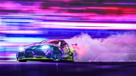 Toyota Supra Neon Drift 4K Wallpapers | HD Wallpapers | ID #28412