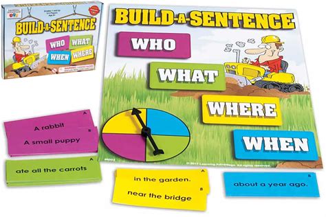 14 Sentence Building Board Games For Home And Schools