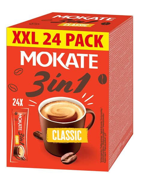 Mokate In Classic Box Roasted Coffee X Sachets Mokate