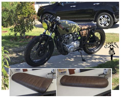 Custom Cafe Racer Seat Bratstyle Cb550 Cb750 Cb350 Yamaha Honda Caferacers Ebay