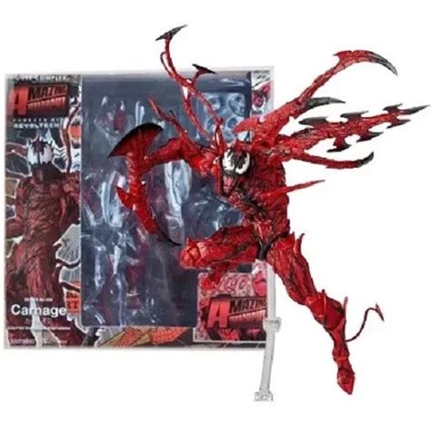 Boneco Carnificina Carnage Homem Aranha Venom Articulado MercadoLivre