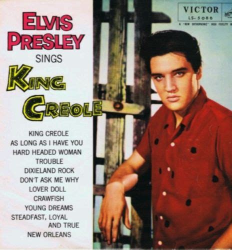 Popsike Elvis Presley King Creole Ls Japanese Rca Victor