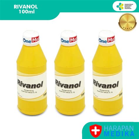 Jual Rivanol OneMed 100 Ml Cairan Antiseptik Luka Shopee Indonesia