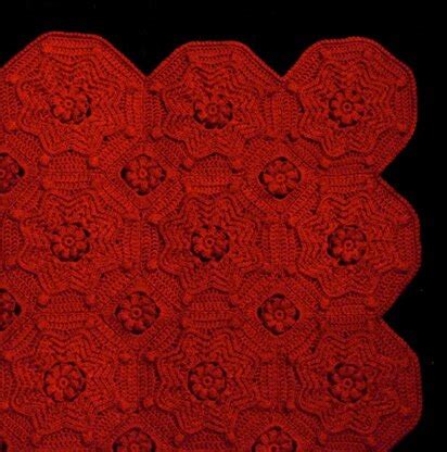 Orleans Matelassé Afghan Crochet pattern by Priscilla Hewitt LoveCrafts