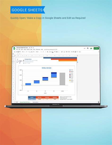 Stacked Waterfall Chart - Google Sheets, Excel | Template.net