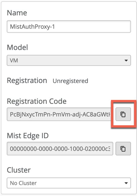 Install Juniper Mist Edge Vm For Juniper Mist Authentication Proxy