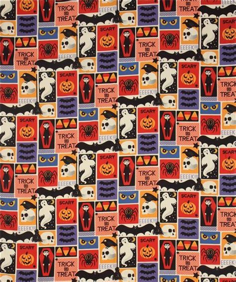 Halloween Trick Or Treat Fabric By Alexander Henry Modes4u