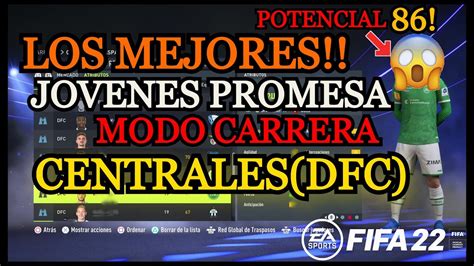 Los Mejores Defensas Centrales Dfc Jovenes Promesa 07 Fifa 22